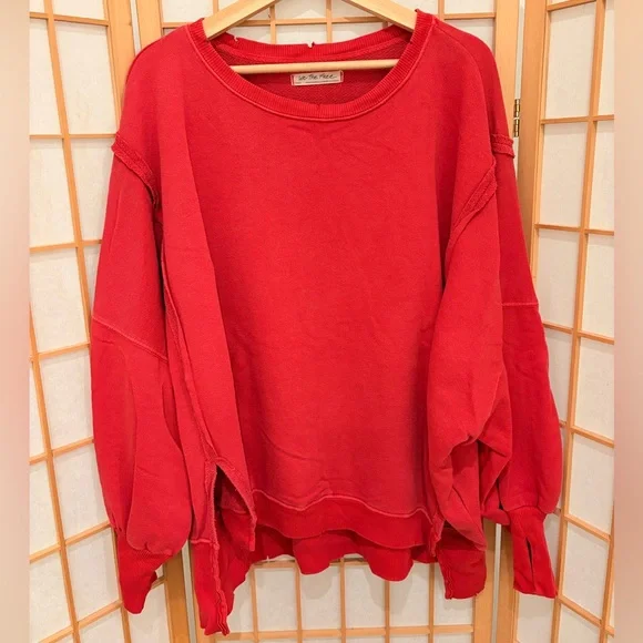 NWOT Free People We The Free Camden Sweatshirt - Picture 2 of 7